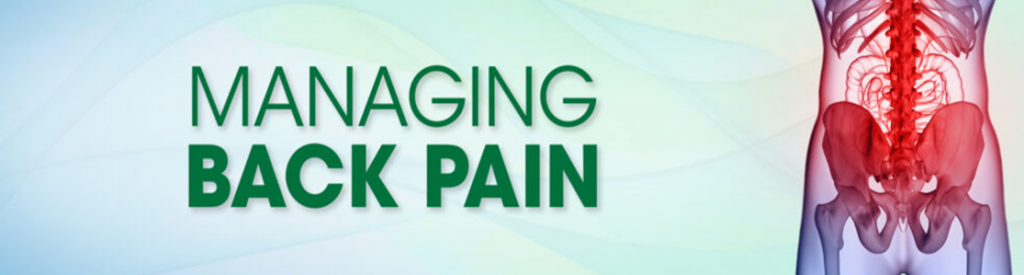 Managing Back Pain